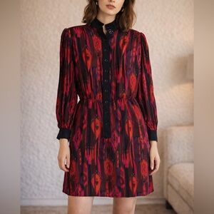 Jean Louis Scherrer Paris Boutique Vintage Designer Dress 80s VTG Designer